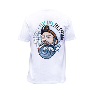 Camiseta con barba ondulada