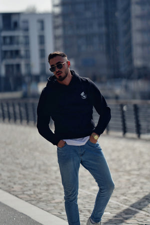 El Capitan higher hand hoodie black