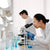 doctors looking into science